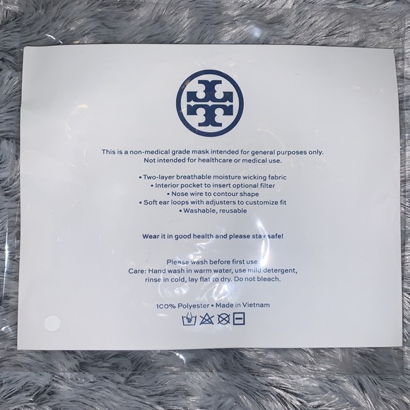 Tory Burch Face Mask - Picture 2 of 2